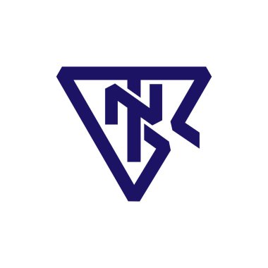 TN G harfi imleç Logo vektör öğesi ile ilk. İmleç Logo şablonu