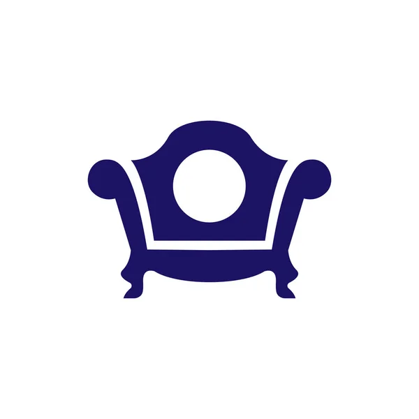 Καναπές Κάθισμα Λογότυπο Εικονίδιο Στοιχείο Του Διανύσματος Καναπές Εικονίδιο Προτύπου — Διανυσματικό Αρχείο