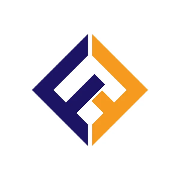 Αρχικό Διάνυσμα Λογότυπο Επιστολή Στοιχείο Αρχικό Λογότυπο Πρότυπο — Διανυσματικό Αρχείο