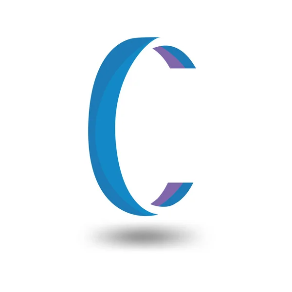 Harfi Logo Vektör Öğesi Logo Vektör Şablonu — Stok Vektör