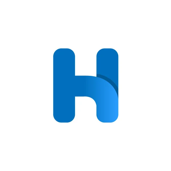 Harfi Logo Vektör Şablonu — Stok Vektör