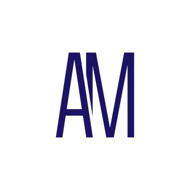 İlk mektup bağlantılı logo simge vektör kulüpler