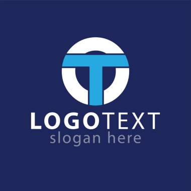 Ot ilk mektup Soyut logo vektör