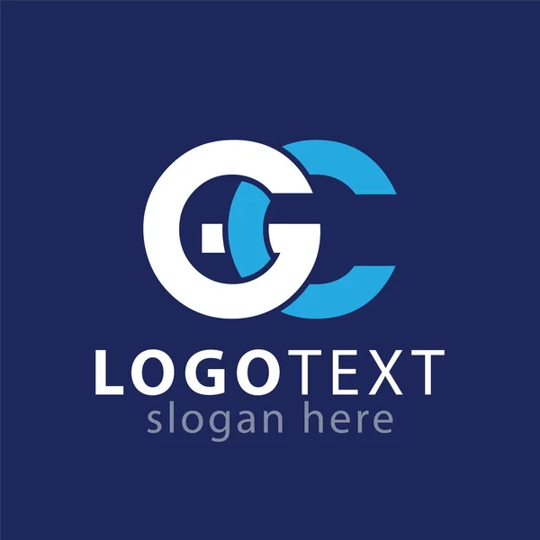 Letra Inicial Logo Vector — Vector de stock
