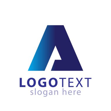 İlk harf logo vektör