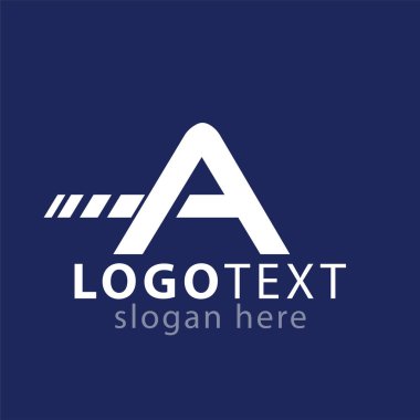 İlk harf logo vektör