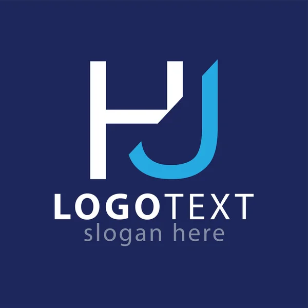 Vetor Inicial Logotipo Letra — Vetor de Stock