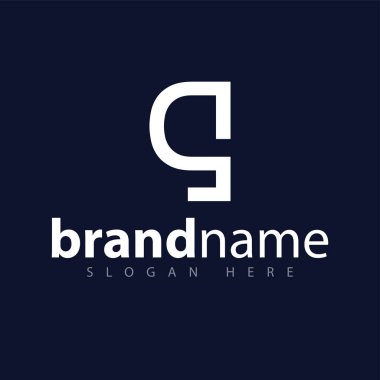 G harfi Logo simge vektör şablonu