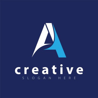 mektup logo simge vektör şablonu