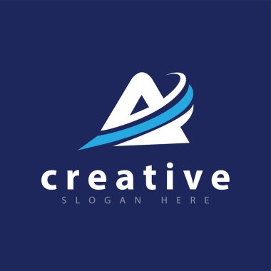 mektup logo simge vektör şablonu