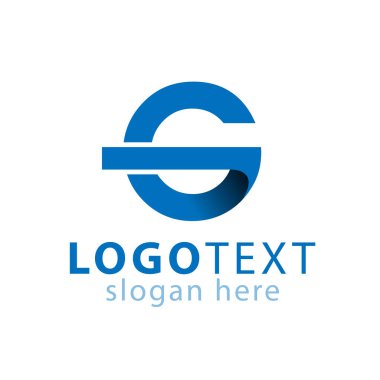 G harfi Logo simge vektör şablonu