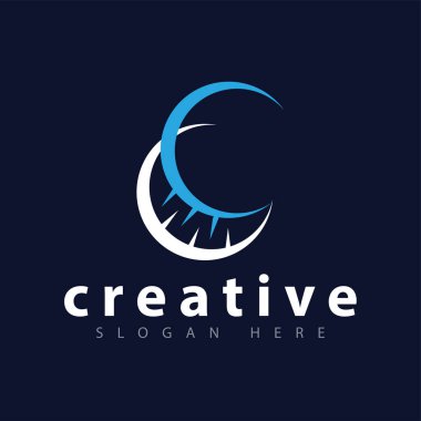 DNA soyut Logo vektör şablonu