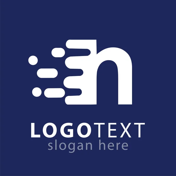 Літера Швидкістю Піксель Логотип Іконка Векторний Шаблон — стоковий вектор