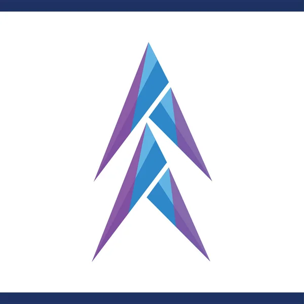 Eerste Letter Logo Vector Pictogrammalplaatje — Stockvector