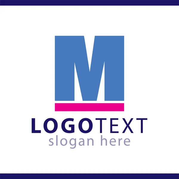 Lettre Initiale Logo Vecteur Modèle — Image vectorielle