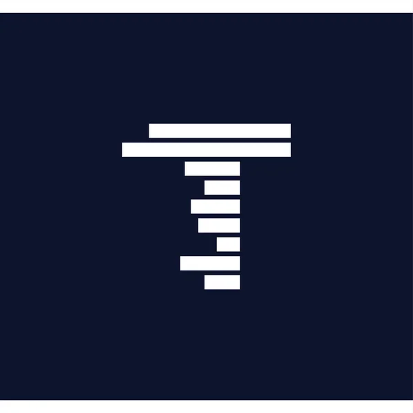 Eerste Letter Met Snelheid Logo Vector Sjabloon — Stockvector