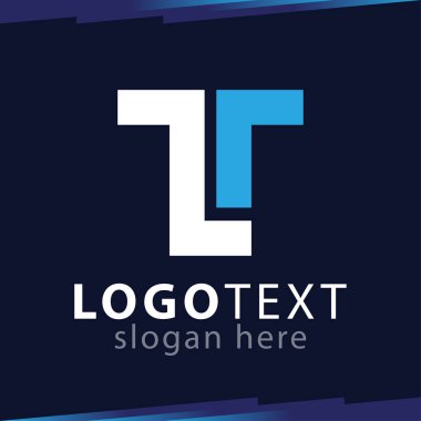 TT ilk mektup Logo vektör şablonu