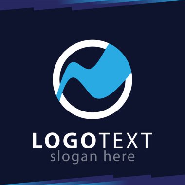 Yol soyut Logo şablonu