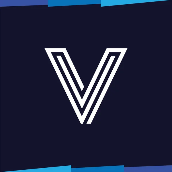 Letter Line logo vector template — Stock Vector