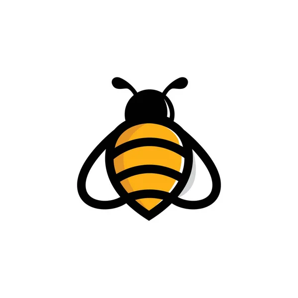 Bee Animal logo wektor szablon — Wektor stockowy