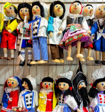 Prag, boncuk oyuncaklar, tabak geleneksel Hatıra Eşyası