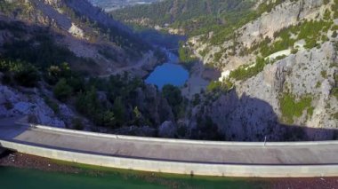 Güzel Türk Yeşil Kanyon havadan vurdu