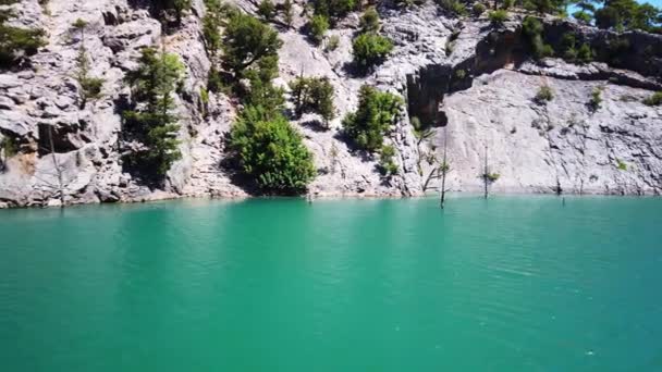 Oymapinar, Turquia - Green Canyon na área da barragem de Oymapinar, Antalya, Turquia — Vídeo de Stock