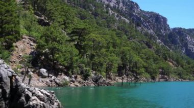 Oymapınar, Türkiye - Oymapınar Barajı bölgesinde Yeşil Kanyon, Antalya, Türkiye
