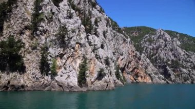 Oymapınar, Türkiye - Oymapınar Barajı bölgesinde Yeşil Kanyon, Antalya, Türkiye