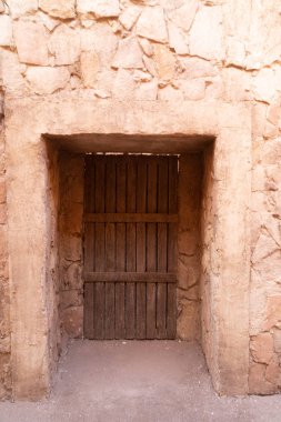 Antik kale kule şehirde tangier, morocco