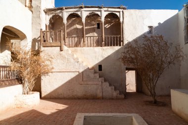 Antik kale kule şehirde tangier, morocco