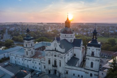 Berdichev yalınayak Carmelites manastırı. Yukarıdan görüntüle