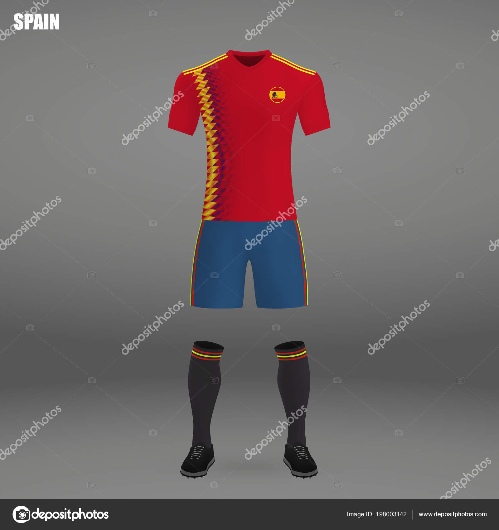 Spain kit store 2018