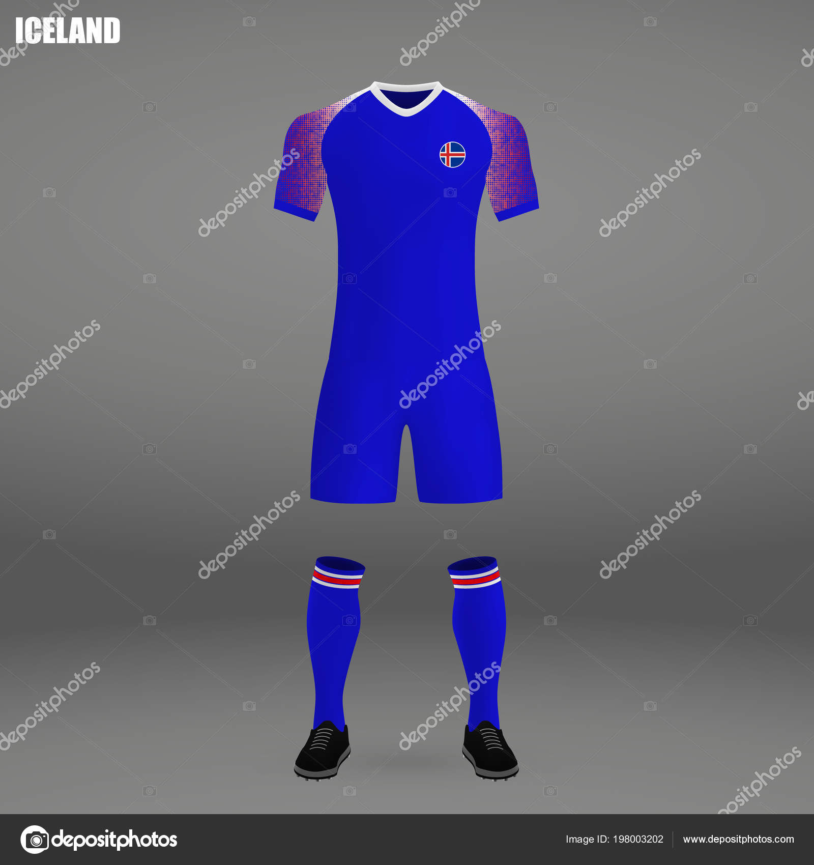 iceland football shirt