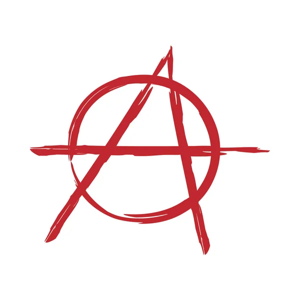 Символ Анархии Векторный Знак — стоковый вектор