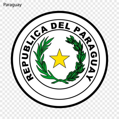 Paraguay arması. Ulusal sembolü