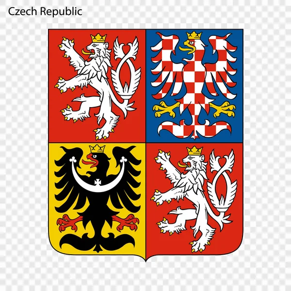 Çek Cumhuriyeti sembolü. Ulusal amblemi