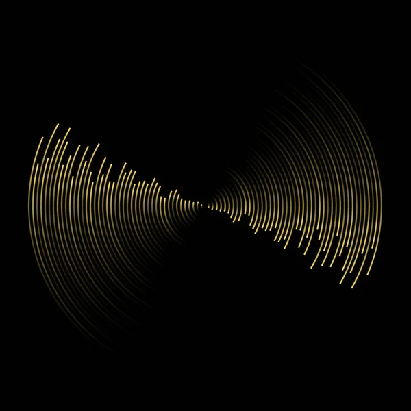 Multicolor Ljudvågen Från Equalizer Bakgrund Vektor Illustration — Stock vektor