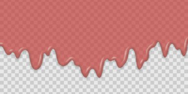 saydam arka plan üzerinde kırmızı reçel çilek veya ahududu damlayan