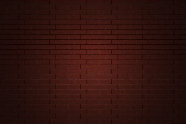 Векторная Иллюстрация Стены Красного Кирпича — стоковый вектор