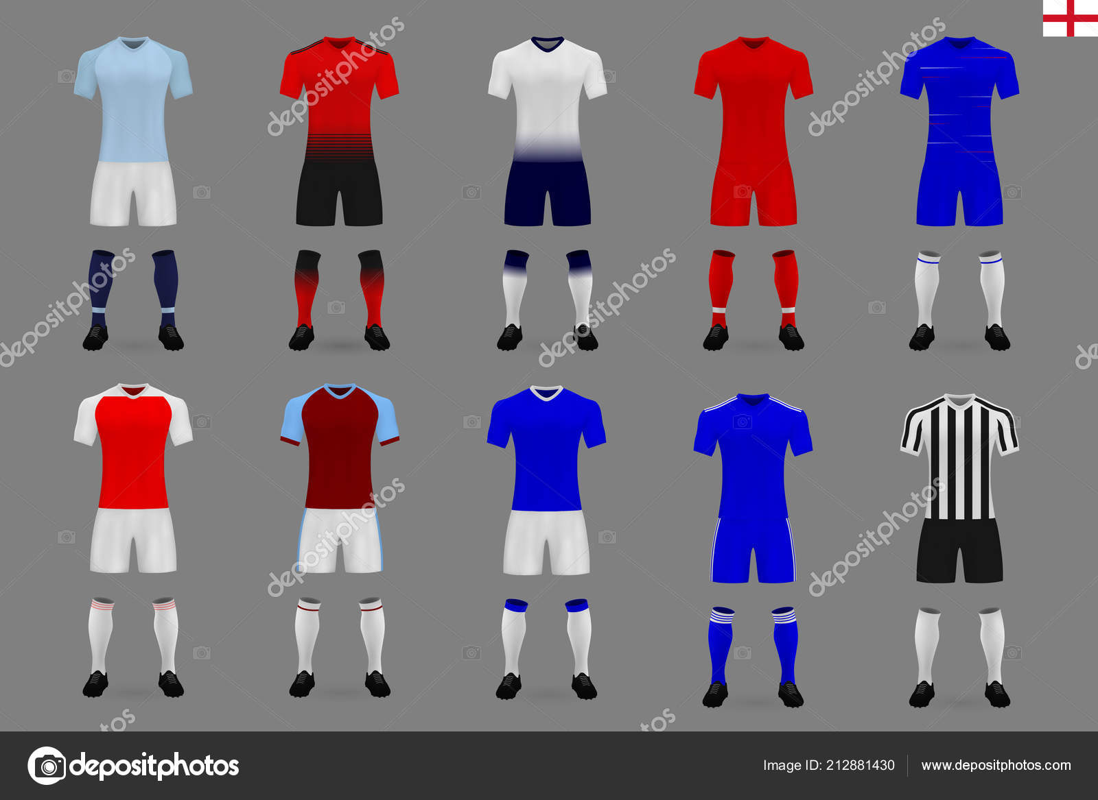 english football jerseys