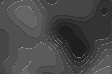 Geometrik kağıdı arka plan, topografik harita cpncept kesin. Vektör çizim