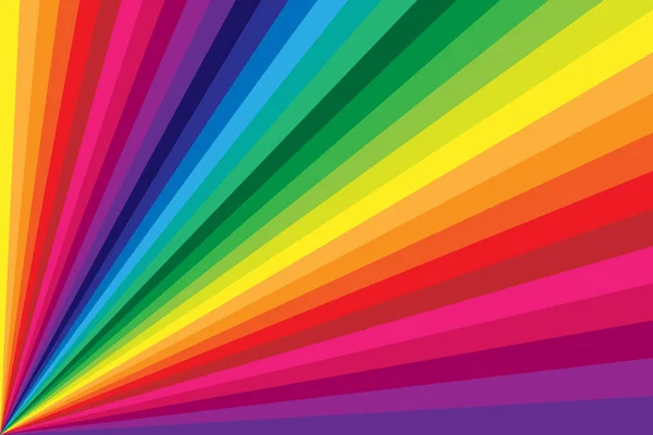 Arco Iris Color Raya Torsión Fondo — Vector de stock