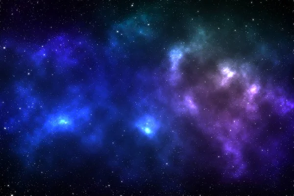 Fundo Espaço Abstrato Com Galáxia — Fotografia de Stock
