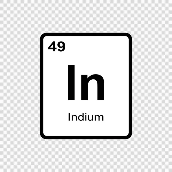 Elementul Chimic Tabelului Periodic — Vector de stoc