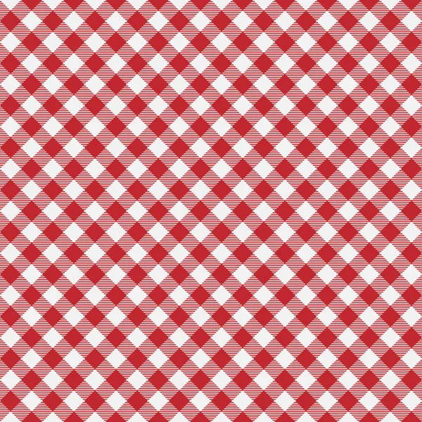 Gingham Seamless Plaid Pattern Vector — Stock Vector