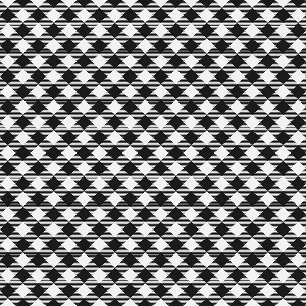 Gingham Seamless Plaid Pattern Vector — Stock Vector