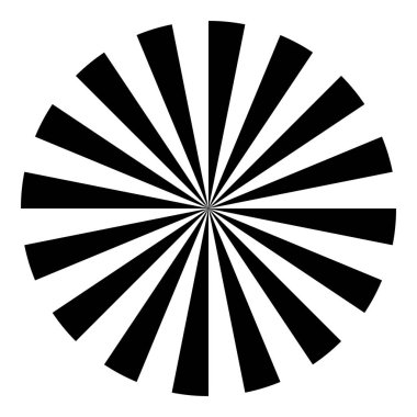 vektör göz testi tablosu. Görme keskinliği 