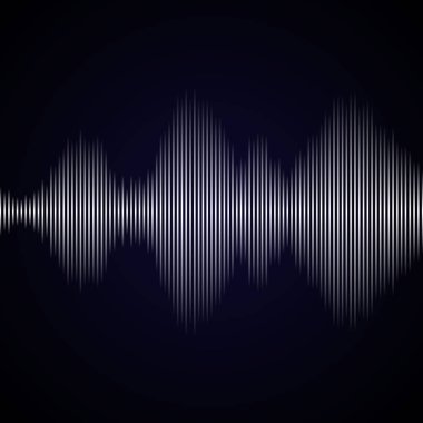 Equalizer'ı arka plan, vektör, resimde çok renkli ses dalgası