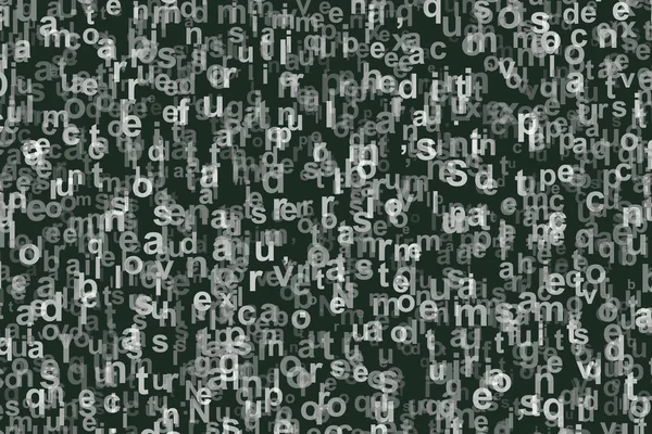Motif Composé Lettres Vecteur — Image vectorielle